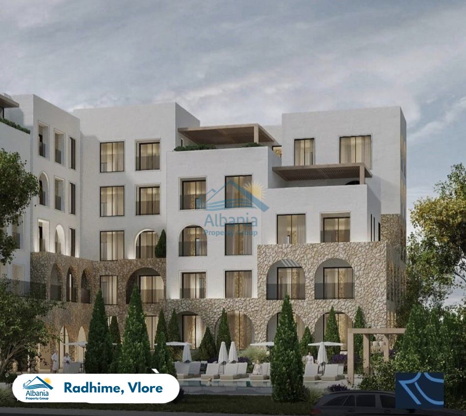 Beachfront Property For Sale In Radhime Vlora Albania, With Stunning Sea View And With Pool